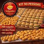 700 salgados 120 pizzas 180 lanches