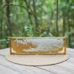 Favo de mel artesanal com suporte