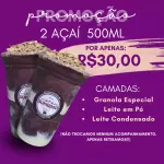 Promoção 2 Açaí 500 ml