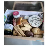 Cesta café com Bento cake