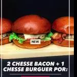 🥓🍔 2 Bacon + 1 Chesse Burguer