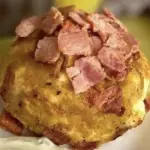 Bolon con chorizo de ternera🥓