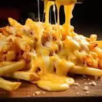 PAPAS FRITAS CON QUESO