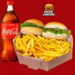2 Dog Duplo + Refri 1l + Batata frit
