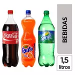 Bebidas 1,5lt C/Gás
