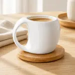 Set Japandi taza blanca