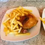 1/4 de Pollo asado