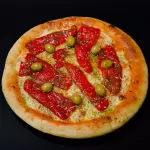 Muzzarella con morrón
