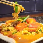 TOMATE SALTEADO CON HUEVO 番茄炒鸡蛋