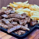 CONTRA FILÉ COM FRITAS