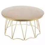 BASE METAL DORADA 30 cm