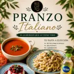 PRANZO ITALIANO COMPLETO
