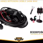 Arnés de doble paso Aux Beam
