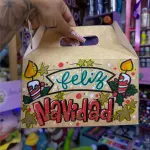 Caja Lonchera mediana Navidad 008