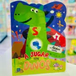 A JUGAR CON DINOS - CON STICKERS