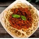 Spaghetti a la Bolognesa