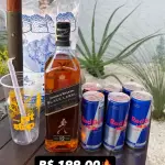 COMBO BLACK LABEL C/6 RED BULL