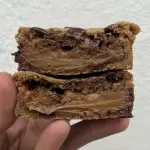 Torta cookie com Doce de Leite