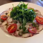 Carpaccio di polpo alla Genovese