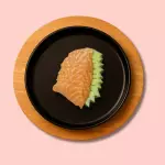 Sashimi de salmão cru (8 fatias )