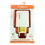 FONTE GOLD 3.1A 2USB CA21-4