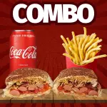 Cachorrão Bacon Fritas e Coca Cola