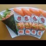 Combo + temaki salmão 1