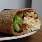 Wrap Tofu Assado Vegano
