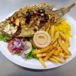 Mojarra al Mojo de Ajo
