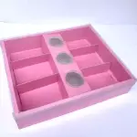 Caja gourmet rosada RG283
