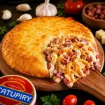 BATATA SUÍÇA CALABRESA/BACON CATUPIR