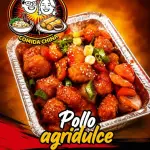Pollo agridulce
