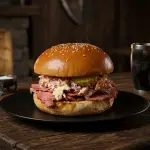 SANDWICH "ODIN" DE PIERNA DE PAVO
