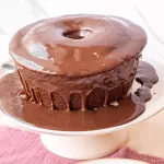 Bolo de Chocolate com calda