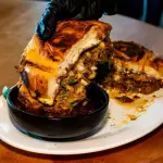 Torta de birria
