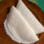 Tapioca com queijo coalho