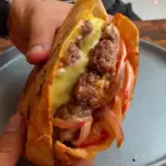 Burguer taco