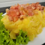 Porção Mandioca com Vinagrete