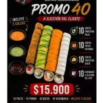 40 Piezas a Elección del Chef 🍣