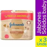3 JABON JJ BABY AVENA 110 GR