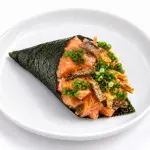 Temaki Salmão Skin.