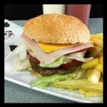 burger jamon y queso