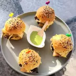 MINI SANDWICH DE POLLOx4