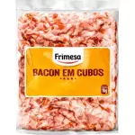 Bacon em cubos