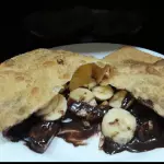 PASTEL DOCE - BANANA COM CHOCOLATE
