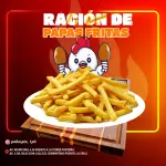 1 RACION DE PAPAS