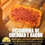 Piscininha de cheddar e bacon