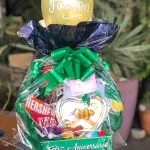Cesta de chocolate Verde 💚