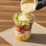 Salada de frutas com maracujá