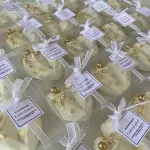 corazónes de chocolate